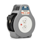 Montis 10m Foldable Home Extension Cord with 2 AC Outlets MT189