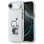 Case Karl Lagerfeld Karl & Choupette Back MagSafe iPhone Air jaoks / l&auml;bipaistev