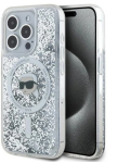Karl Lagerfeld KLHMP15LLGKISGH tagakaas Apple iPhone 15 Pro jaoks
