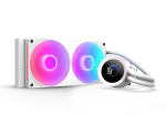 NZXT water cooling Kraken Plus 240 RGB LCD white