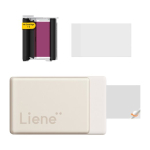 Liene Pearl N200 Pro 2x3" kaasaskantav fototr&uuml;kimasin (kuldne)