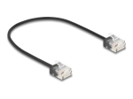DeLOCK CAT 6 &Uuml;lendamata V&otilde;rgukaabel (UTP) 30cm Must
