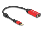 Delock videoadapter 20cm must punane