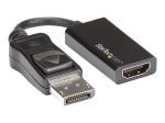 StarTech.com DisplayPort HDMI adapter - 4K 60Hz - videokonverter DP arvuti ja HDMI TV v&otilde;i arvutin&auml;itaja jaoks (DP2HD4K60S) video transf