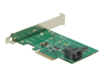DeLOCK PCI Express kaart > 1 x sisemine NVMe M.2 PCIe / 1 x sisemine SFF-8643 NVMe salvestuscontroller