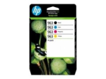 HP 963 4-Pack CMYK Original Combo Black, Cyan, Magenta, Yellow 1000 Pages