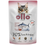 Ollo Cat No. 5 Tuuna ja kammkarpmunam&auml;rk m&auml;rk kassitoit - 85g