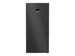 Bosch Serie 8 KGP86AXB0N Refrigerator Freezer Bottom Freezer Brushed Black Steel