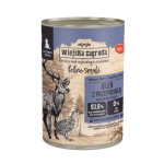 WIEJSKA ZAGRODA Forest Flavors Puppy Deer with Quail Wet Dog Food - 400g