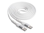 Akyga USB Type-C Kaabel 1m Valge