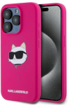 Karl Lagerfeld KLHMP15LSCHPPLF tagakaas Apple iPhone 15 Pro jaoks
