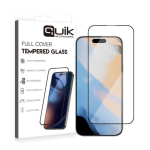 Quik Accessories T&auml;iskattega k&otilde;va klaas Apple iPhone 17 jaoks