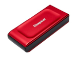 KINGSTON XS1000R 2TB SSD Tasku suurus USB 3.2 Gen 2 V&auml;line tahkisdrive Punane