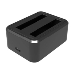USB topeltakude laadija PULUZ Insta360 X3 jaoks