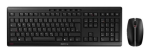 CHERRY STREAM DESKTOP Hiire ja klaviatuuri komplekt juhtmeta kasti Saksa keeles