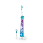 Philips Sonic Elektriline hambahari HX6322/04 Laetav Lastele Harjapeade arv kaasas 2 Hammaste pesemise režiimide arv 2 Sonic tehnoloogia
