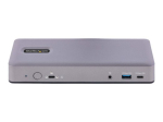 StarTech.com USB-C dokkimisjaam - Mitme monitoriga HDMI/DP/DP Alt Mode USB-C dock - 3x 4K30 / 2x 4K60 - 7-portiline USB hub - 60W voolu edastamine...