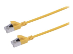 Prokord Slim CAT 6a U/FTP 50cm Kollane V&otilde;rgukaabel