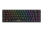 Sharkoon PureWriter W65 Saksa Juhtmeta Mehaaniline RGB Klaviatuur