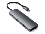 Satechi Alumiinium Multiport Pro USB-C adapter USB-C dokkijaam