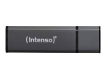 Intenso Alu Line 8GB USB 2.0 m&auml;lu - must