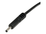 StarTech.com 3 ft. (0.9 m) USB t&uuml;&uuml;pi H Barrel 5V DC V&otilde;imsuskabel - USB to 3.4mm V&otilde;imsuskabel - 5V DC T&uuml;&uuml;p H - Must - Bluetooth Laadija (USB2TYPEH)