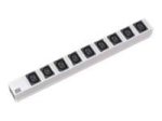 Bachmann pistik 9-pin 10A H&otilde;be 2m
