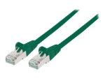 Intellinet v&otilde;rgukaabel, Cat6, 5m, roheline, vask, S/FTP, LSOH / LSZH, PVC, RJ45, kullatud kontaktid, Snagless, Booted, Polybag CAT 6 SFTP