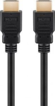 GOOBAY Series 2.1 8K Ultra High Speed HDMI kaabel Ethernetiga, kullatud, 0,5m - 8K@60 Hz jaoks