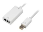 Sharkoon DisplayPort adapter 15cm valge