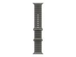 APPLE 49mm Translucent Black Ocean Band - Looduslik Titanium V&auml;rv Apple