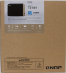 SALE OUT. QNAP 6-Bay desktop NAS TS-664-8G Intel Celeron N5095 4-core Processor frequency 2.9 GHz 8 DDR4 DEMO (SCRATCHED)