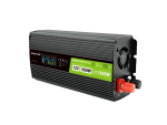 Green Cell PowerInverter LCD 12V 500W/10000W LCD-kuvariga autoinverter - puhas siinuslaine