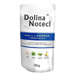 Dolina Noteci Premium rikas kala brokoli - m&auml;rg koera toit - 150g