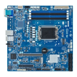 Emaplaat - Gigabyte MX34-BS0 1x LGA 1700 Intel&reg; Xeon&reg; E-2400 / 6300 Intel&reg; Pentium&reg; Gold G7400 / G7400T Intel&reg; C262