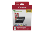 Canon PGI 530/CLI-531 Photo Value Pack Hall - Pigmentmust/Cyan/Magenta/Kollane tindipatruun/paberikomplekt