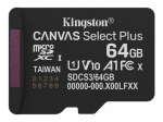 Kingston Canvas Select Plus 64GB microSDXC UHS-I M&auml;lukaart, 100MB/s
