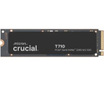 Crucial T710 2TB M.2 2280 PCIe 5.0 NVMe SSD, ilma soojusjuhtita, must