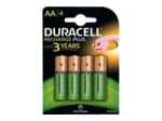 Duracell Recharge Plus AA laetavad patareid 1300mAh, 4 tk