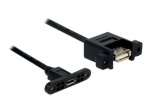 Delock USB Adapter 25cm Sinine