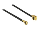 DeLOCK 10cm must koaksiaalne antennikaabel