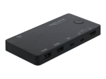 DeLock HDMI to USB-C KVM 4K 60 Hz USB 2.0 KVM/USB L&uuml;litusl&uuml;liti Desktop