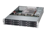 Supermicro SC826 BAC12-R1K23LPB Rackmontaaži T&auml;iendatud Extender ATX 1200W Toiteallikas (Must)