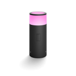 Philips Hue WCA Calla Outdoor Posttuli, Must 8 W 2000-6500 Hue White Colour Ambiance