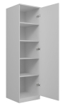 Topeshop SD-50 BIEL KPL magamistoa riidekapp/kapp 5 riiulit 1 uks(e)d Valge