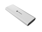 NATEC RHINO M.2 NVME LITE V&Auml;LIS SSD K&Uuml;TTEKEHA USB-C 3.2 GEN 2 ARCTIC SILVER