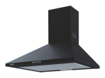 CATA Hood OMEGA 600 BK Wall mounted Energy efficiency class C Width 60 cm 645 m&sup3;/h Mechanical LED Black