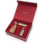 Amber Oud Ruby Edition Gift Set EDP 75 ml, EDP 30 ml and Body Veil 250 ml 75ml