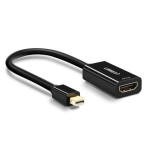 UGREEN MD112 Konverter Mini DP mees - HDMI naine must 0.2m 1080p