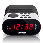 Lenco CR-07 Valge Raadio kell